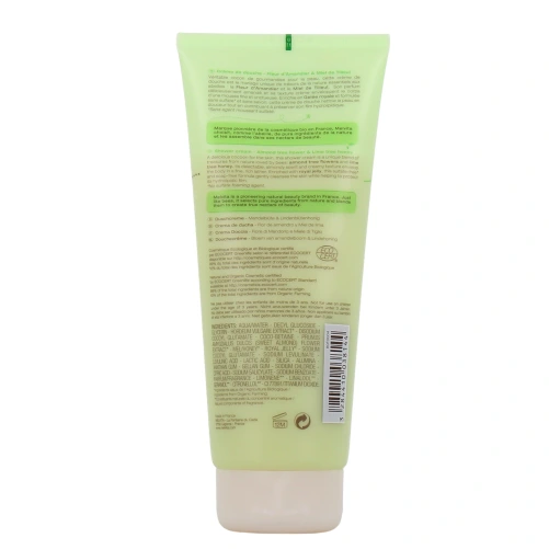 Melvita Fleurs d'amandier et miel de tilleul Crème de douche
