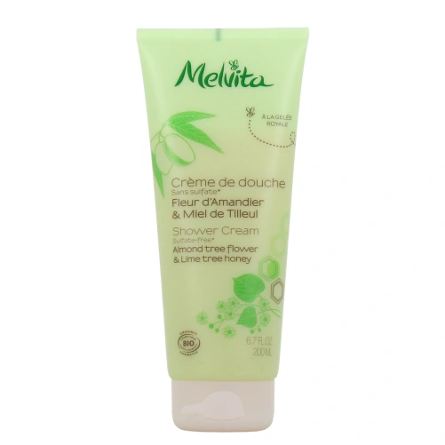 Melvita Fleurs d'amandier et miel de tilleul Crème de douche