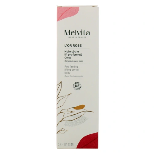 Melvita L'Or Rose Huile Fermeté Suractivée