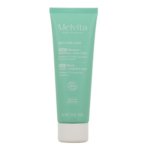 Melvita Nectar Pur Masque Exfoliant 3-en-1