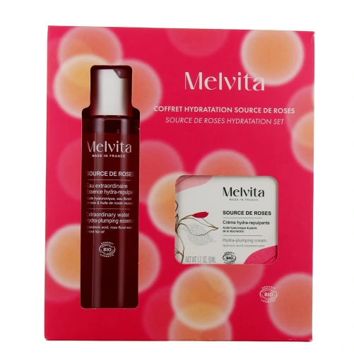 Melvita Coffret Découverte Source de Roses