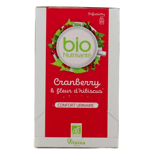 Nutrisanté Infusion Cranberry & Fleur d'Hibiscus