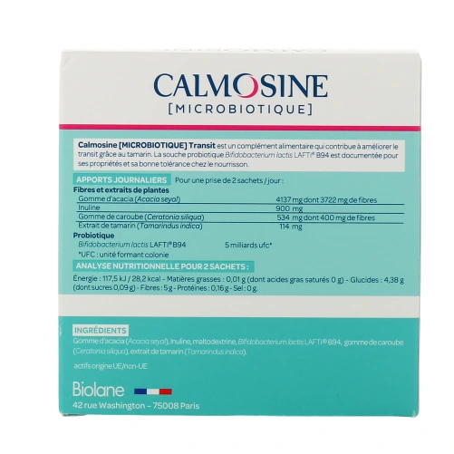Calmosine Microbiotique Transit