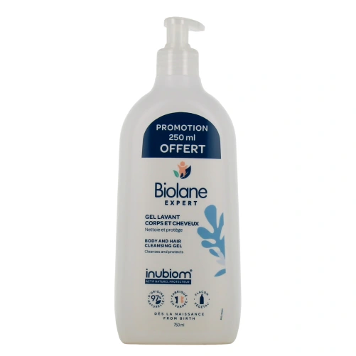 Biolane Expert Gel lavant corps et cheveux