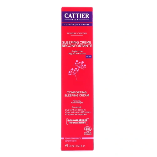 Cattier Sleeping Crème Réconfortante Bio