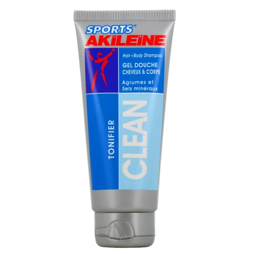 Akileïne Gel douche tonifiant cheveux et corps