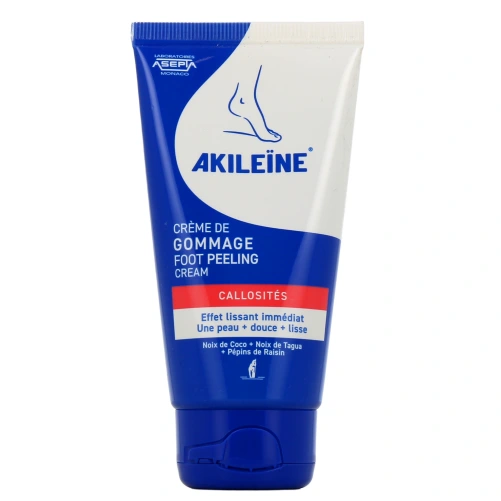 Akileïne Crème de gommage pieds très secs