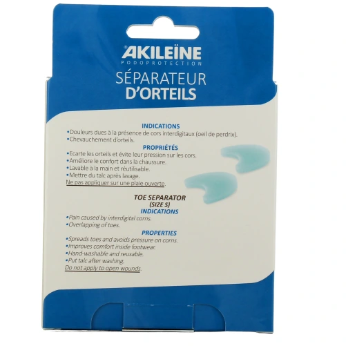 Akileïne Séparateur d'Orteils Demi-Lune