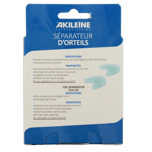 Akileïne Séparateur d'Orteils Demi-Lune