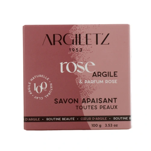 Argiletz Savon Doux Argile Rose et Parfum de Rose