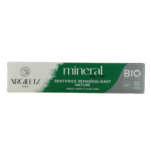 Argiletz Dentifrice Extrait d'Aloe Vera