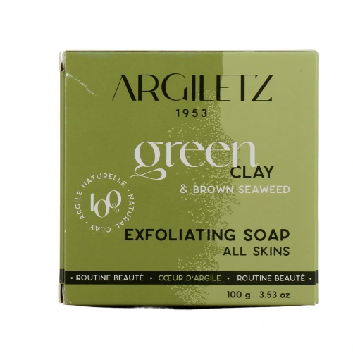 Argiletz Savon Exfoliant Corps à l'Argile Verte
