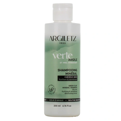 Argiletz Shampooing Argile Verte Cheveux Gras