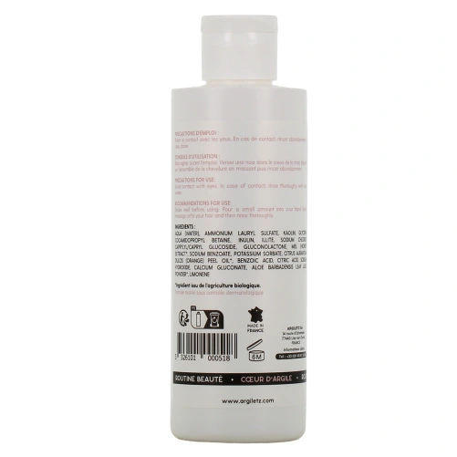 Argiletz Shampooing Argile Rose Cheveux Secs