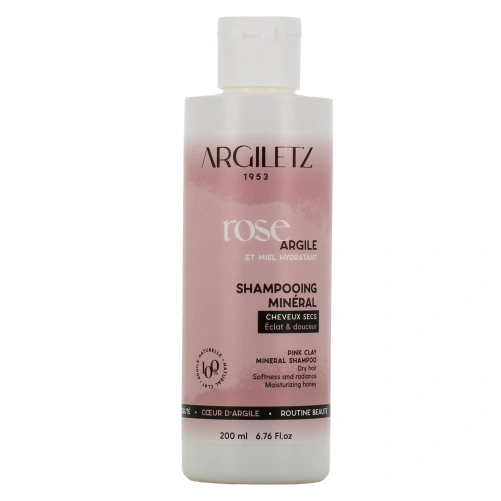 Argiletz Shampooing Argile Rose Cheveux Secs