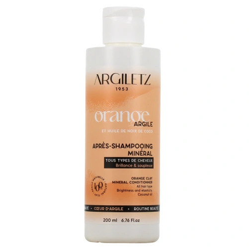 Argiletz Après-Shampoing Minéral à l’Argile Orange