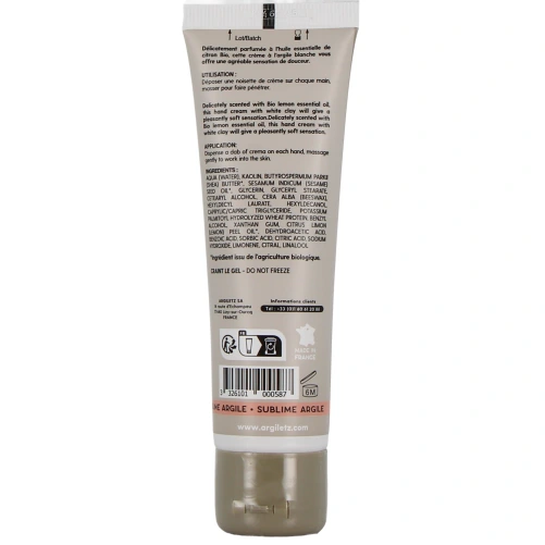 Argiletz Crème Mains Sublime Argile