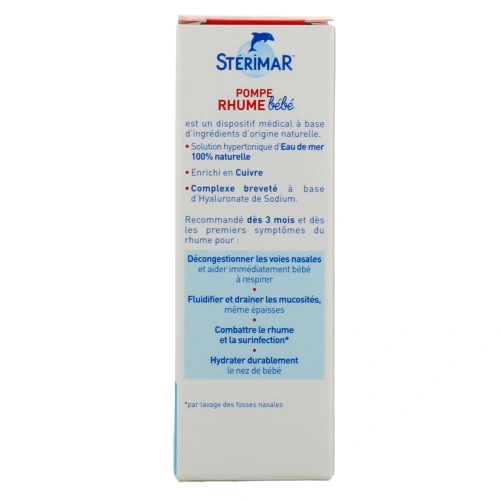 Sterimar Rhume Bébé Spray Hypertonique