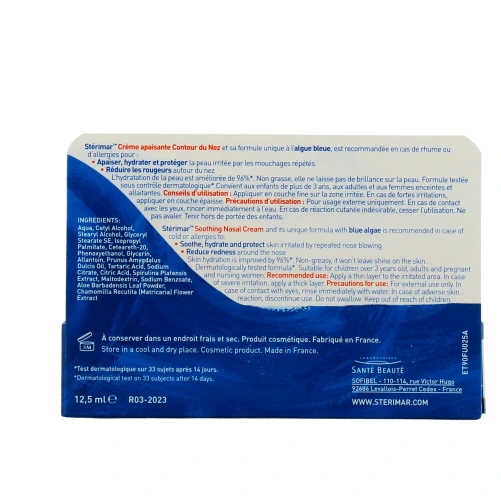 Stérimar Crème Apaisante Contour du Nez