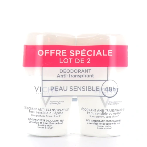 Vichy Déodorant Anti-Transpirant 48h Peau Sensible