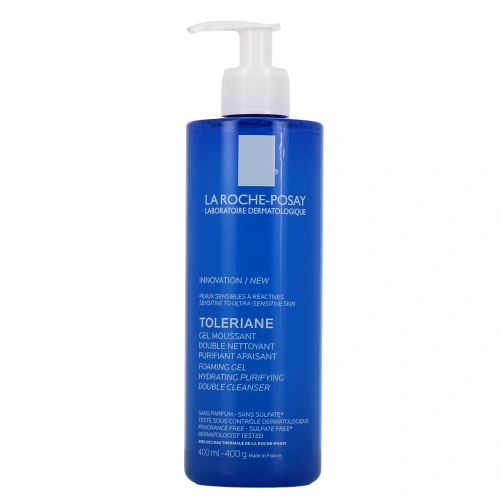 Toleriane Gel Nettoyant Moussant Purifiant Visage