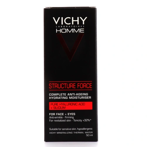 Vichy Homme Structure Force Soin Global Hydratant Anti-Age