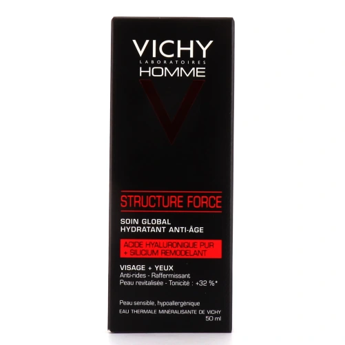 Vichy Homme Structure Force Soin Global Hydratant Anti-Age