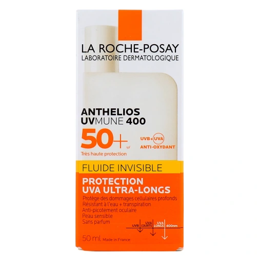 Anthelios UVMune 400 Fluide Solaire Invisible SPF 50+