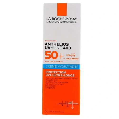 Anthelios UVMune 400 Crème Solaire Hydratante SPF 50+