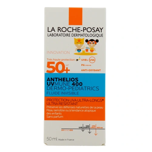 Anthelios UVMune 400 Dermo-Pediatrics Fluide Solaire SPF50+