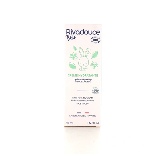 Rivadouce Bébé Bio Crème Hydratante
