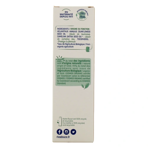 Rivadouce Bébé Bio Huile de Massage