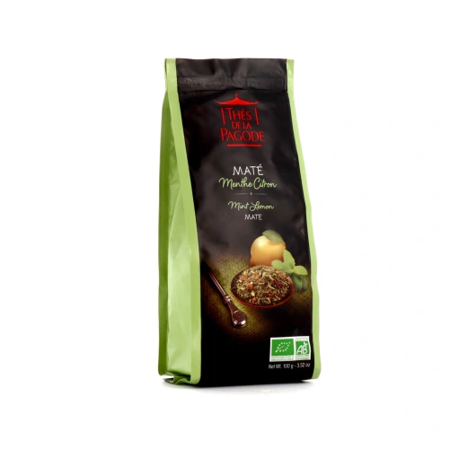 Thés de la Pagode Maté Menthe Citron Bio