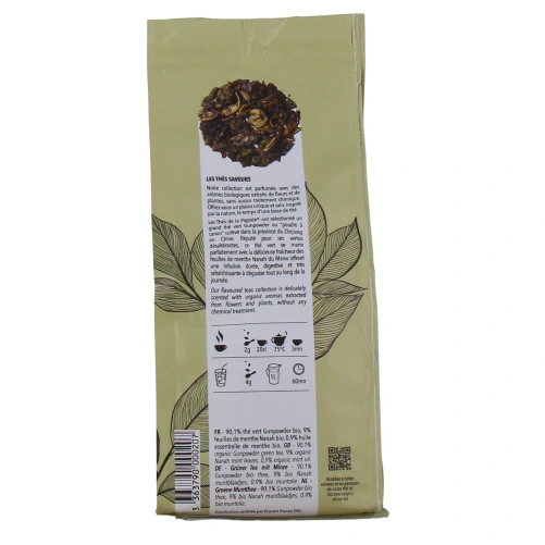 Thés de la Pagode Thé Vert à la Menthe Bio