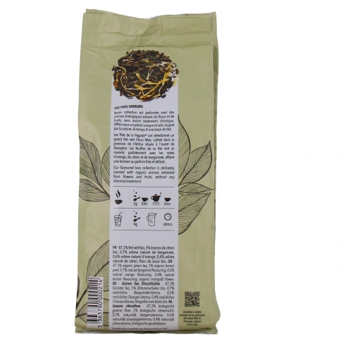 Thés de la Pagode Thé Vert aux Agrumes Bio