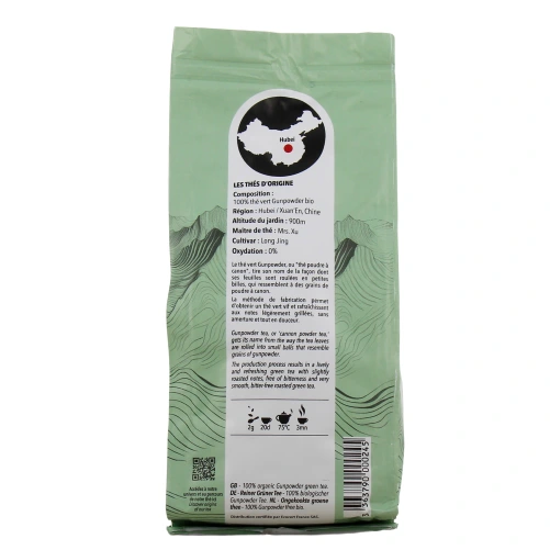 Thés de la Pagode Thé Vert Cru Naturel Bio