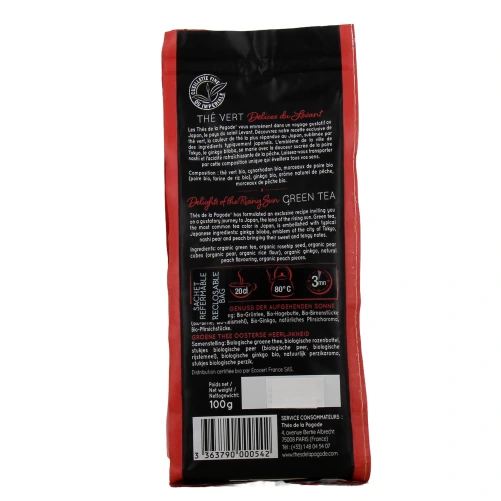 Thés de la Pagode Thé Vert Délices du Levant