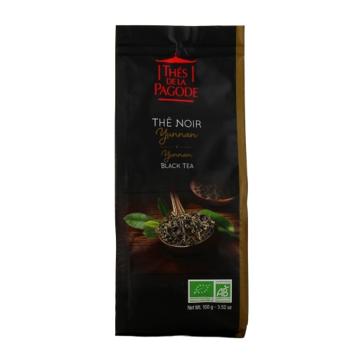 Thés de la Pagode Thé Noir Yunnan Bio