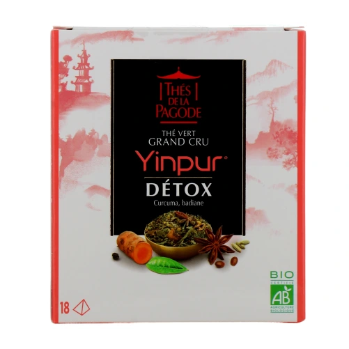 Thés de la Pagode Yinpur Détox Bio