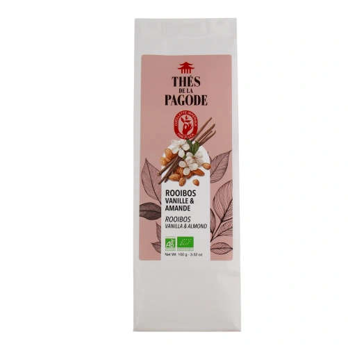 Thés de la Pagode Rooibos Gourmand Vanille Amande Bio