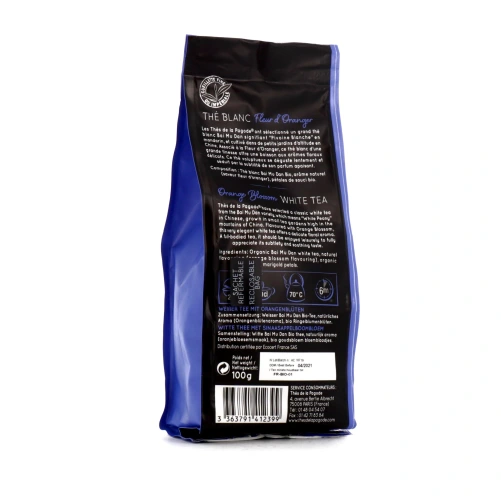Thés de la Pagode Thé Blanc Fleur d'Oranger Bio
