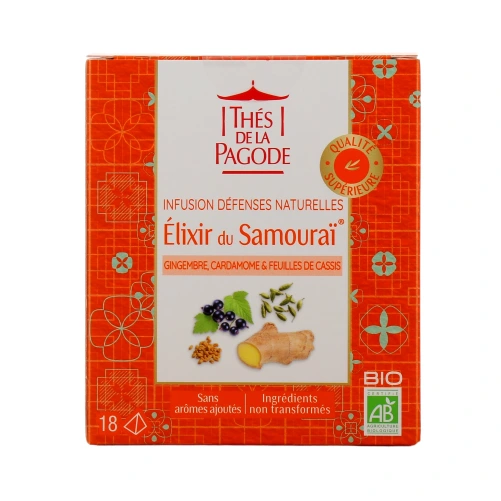 Thés de la Pagode Infusion Élixir du Samouraï