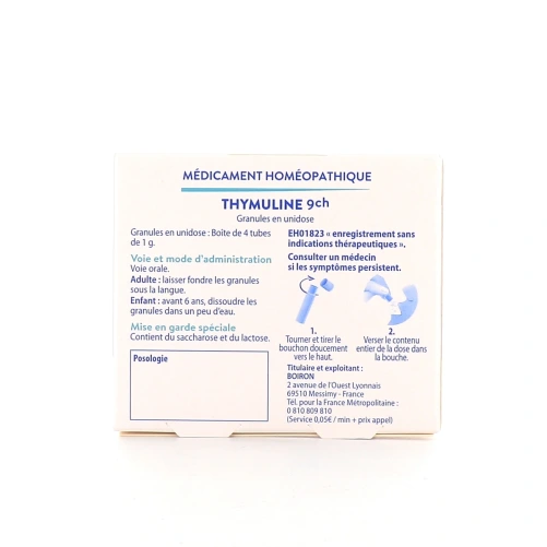 Boiron Thymuline dose