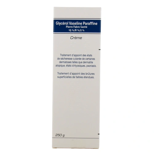 Glycérol Vaseline Paraffine