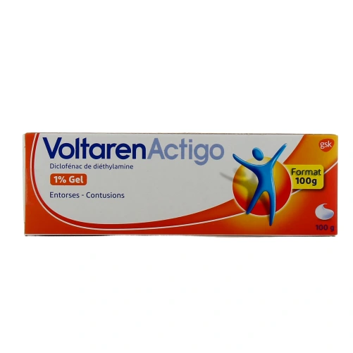 VoltarenActigo 1% Gel Entorses - Contusions
