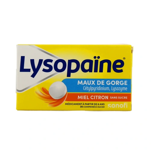 Lysopaïne Maux de Gorge