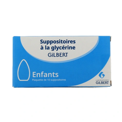 Gilbert Suppositoires à la glycérine Enfant