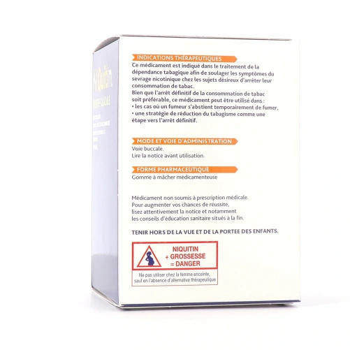 Niquitin 2mg menthe glaciale gommes