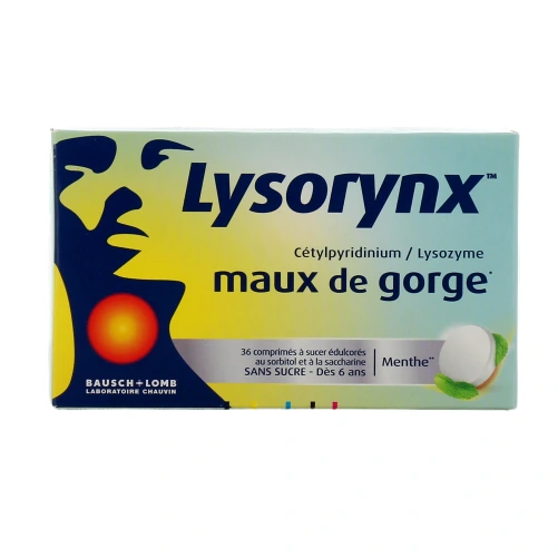 Lysorynx Maux de Gorge