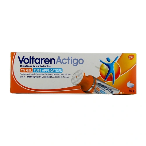 VoltarenActigo 1% Gel Entorses - Contusions